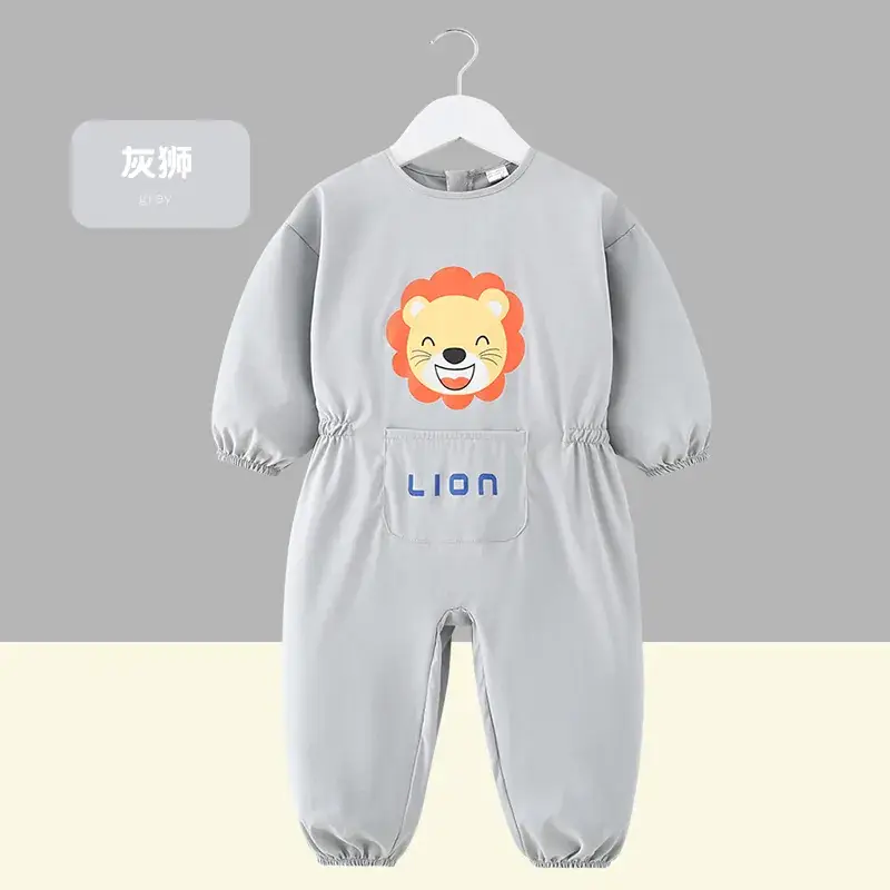 Red Cat Print Baby Onesie for Kids Autumn Winter - Image 5