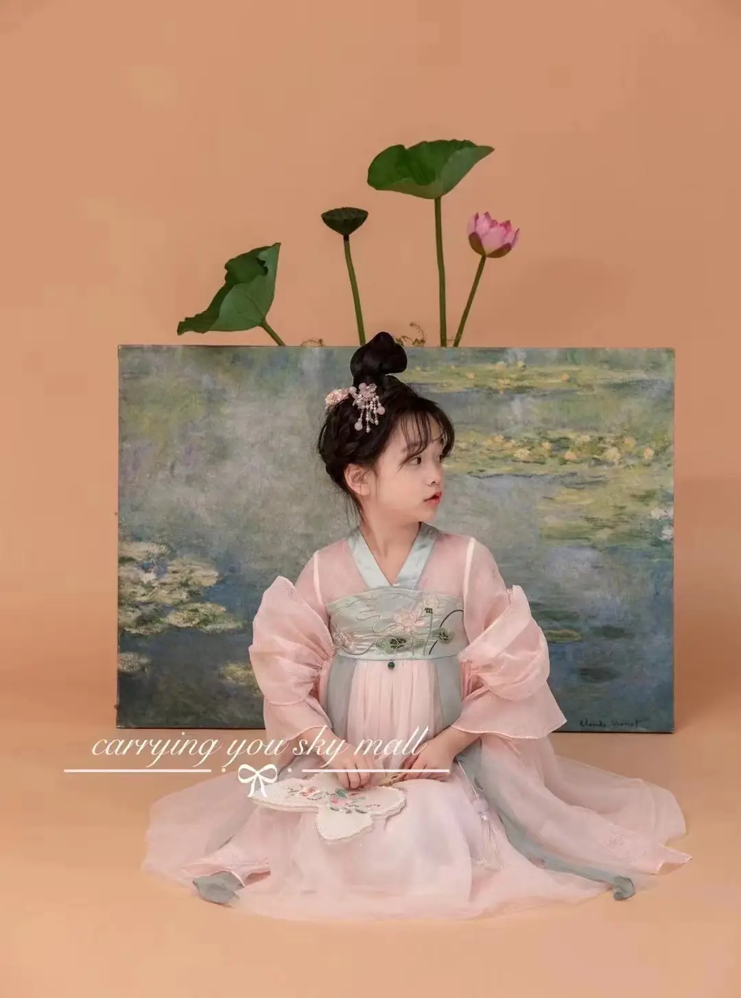 24 Summer New Nine-Quality Hanfu Embroidery Girl Costume with Shawl — feature 11