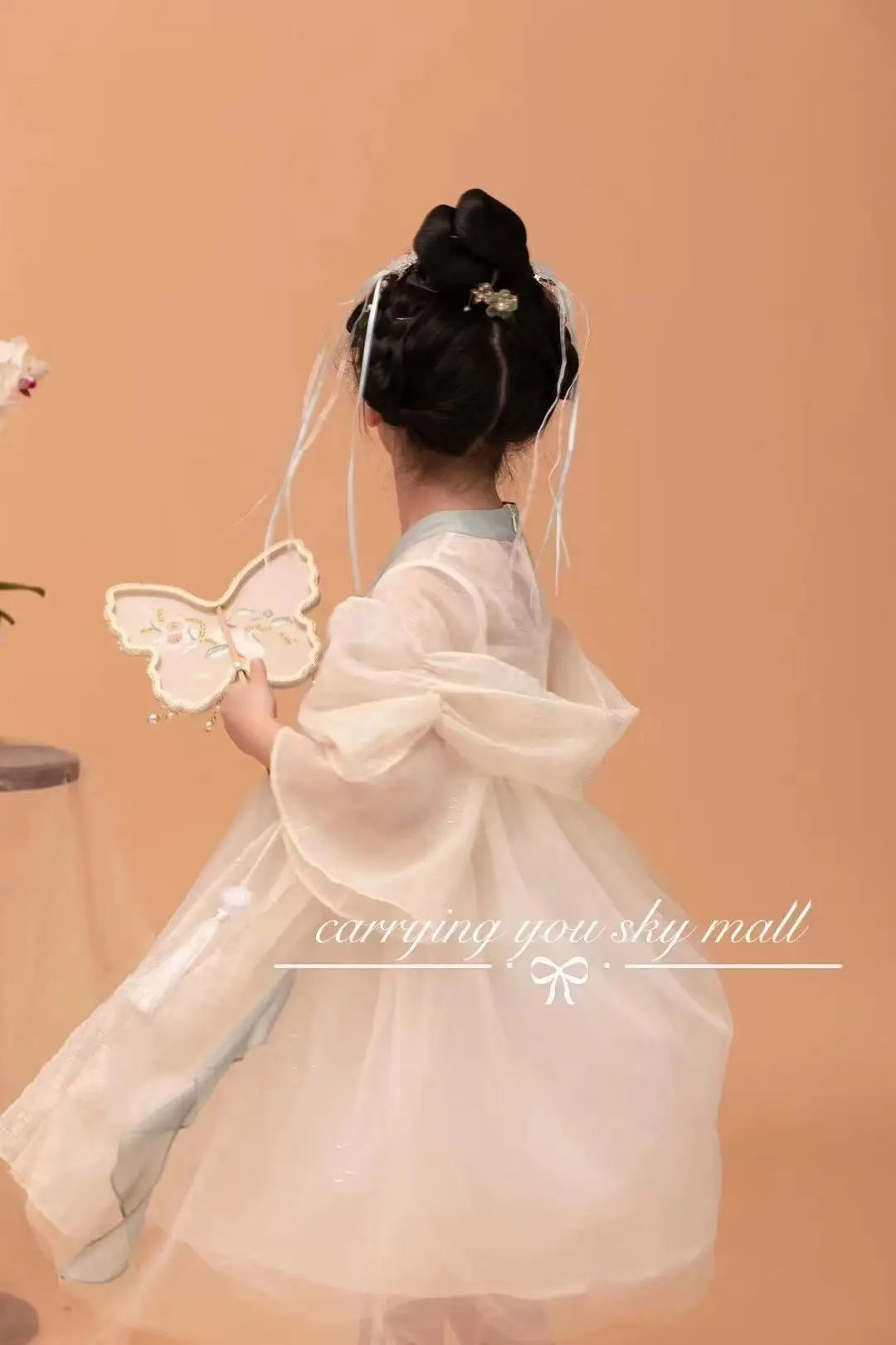 24 Summer New Nine-Quality Hanfu Embroidery Girl Costume with Shawl — feature 7