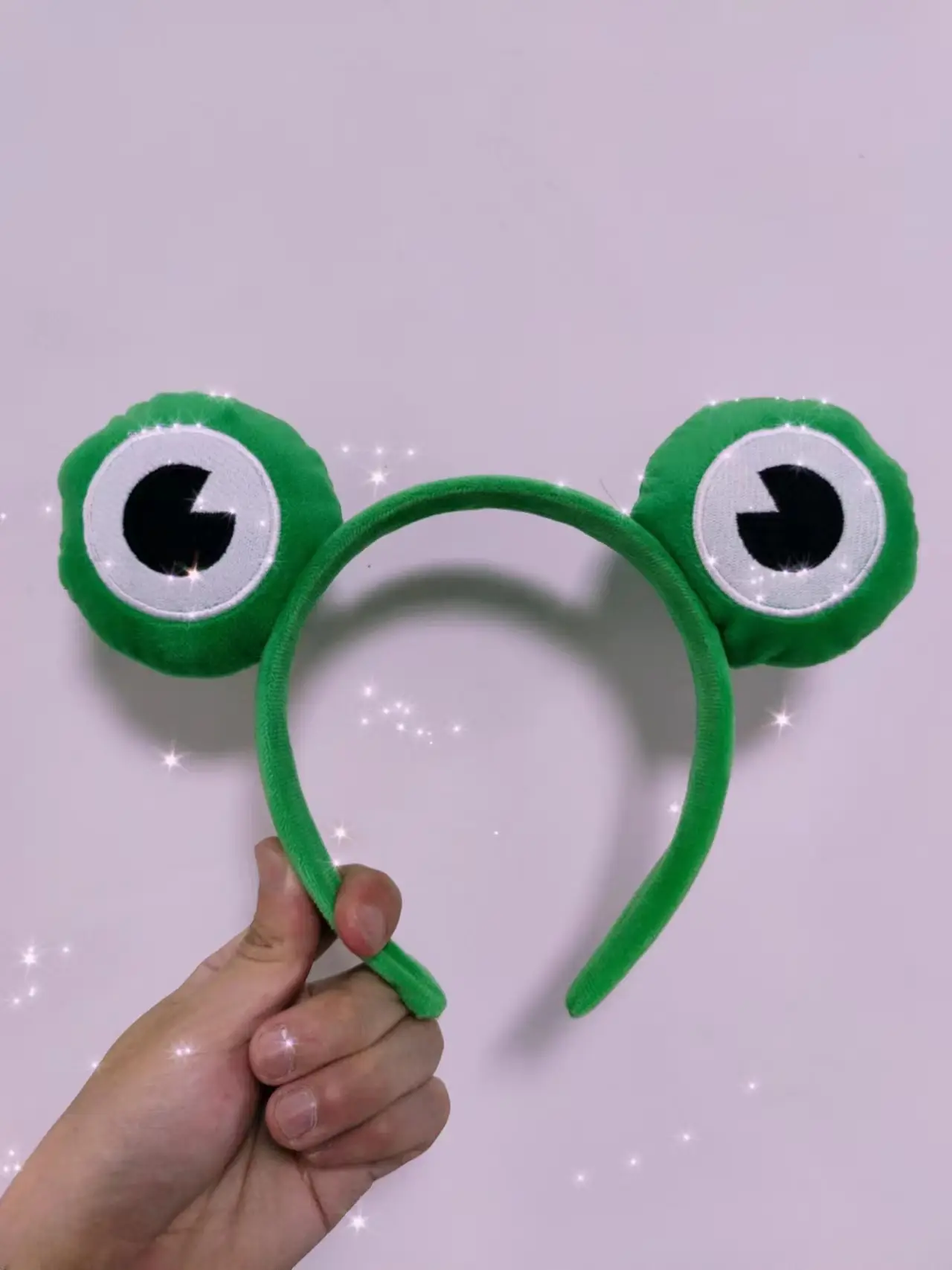 Cute Plush Frog Hair Band for Women - Image 3