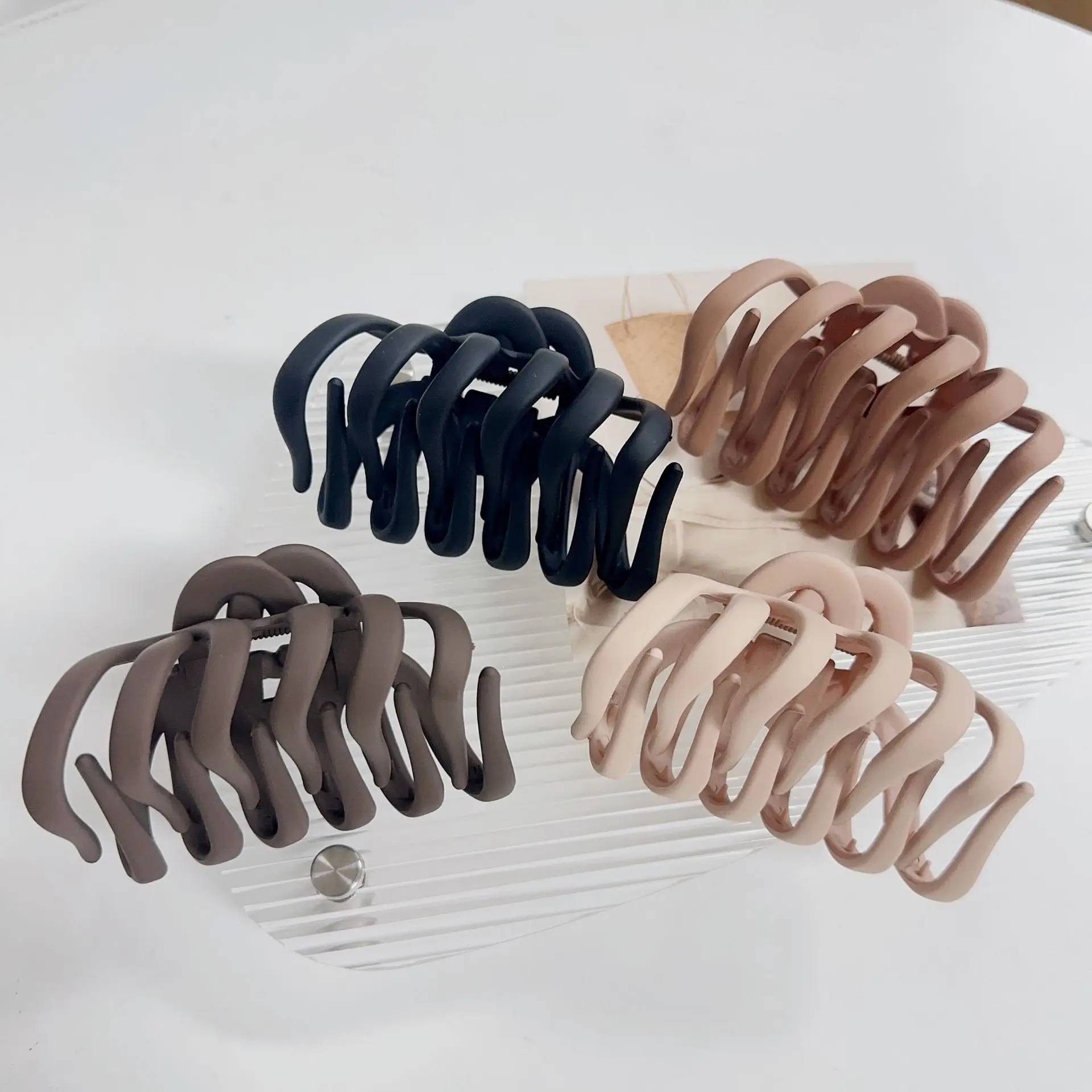 Korean Style Hairpin for Girls Large Back of Head Clip — feature 10