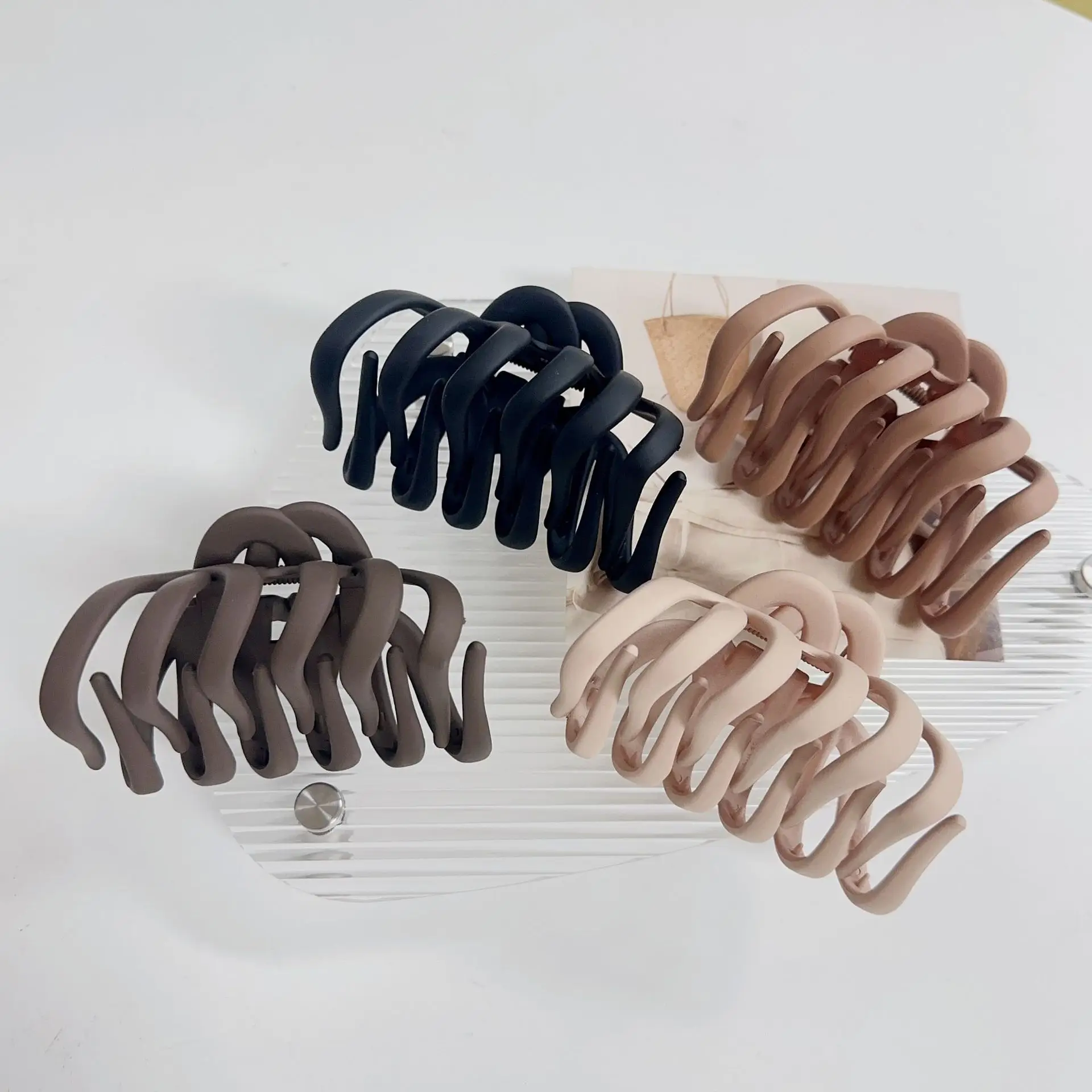 Korean Style Hairpin for Girls Large Back of Head Clip — feature 11