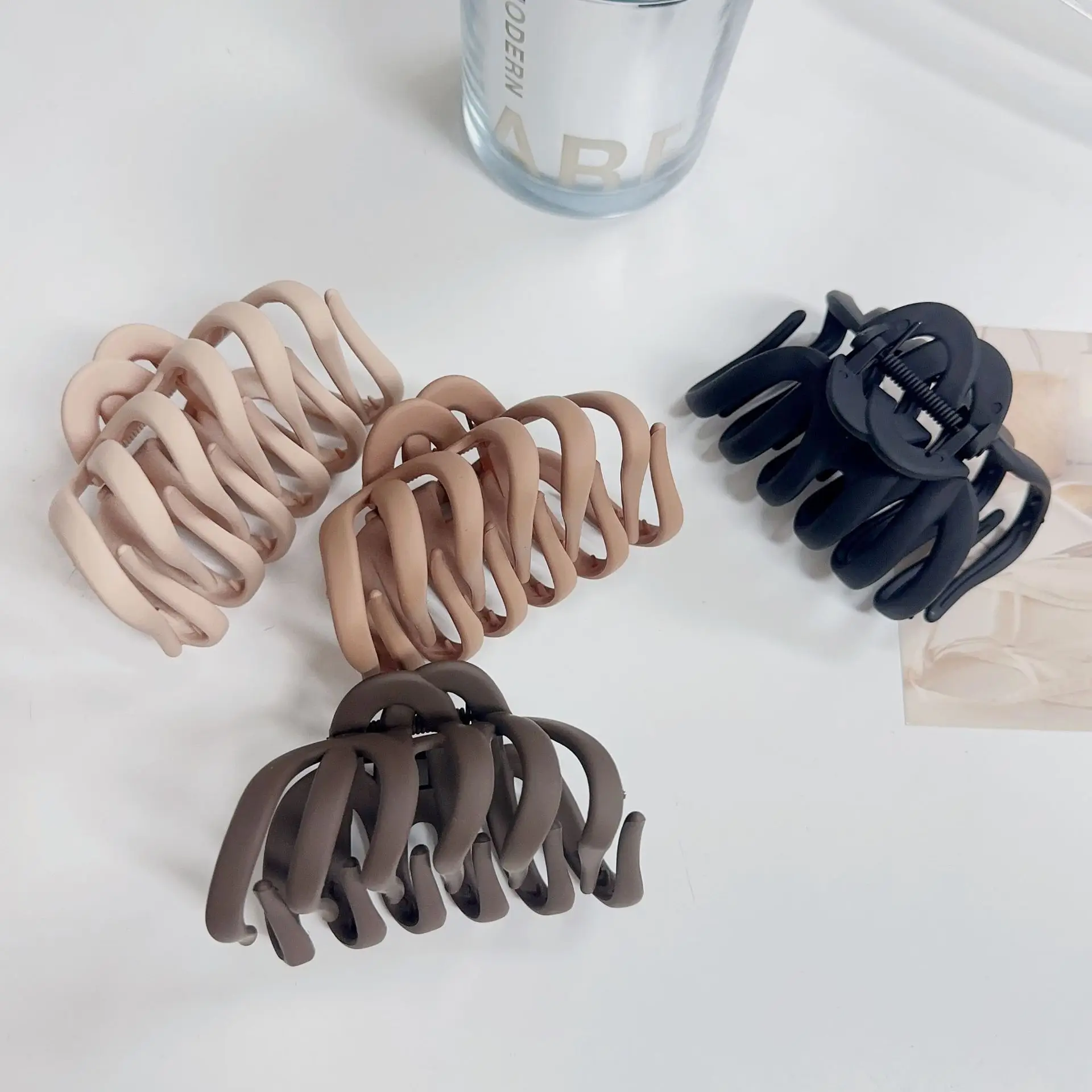 Korean Style Hairpin for Girls Large Back of Head Clip — feature 12