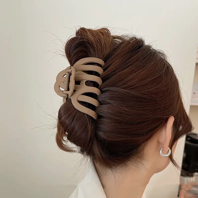 Korean Style Hairpin for Girls Large Back of Head Clip — feature 7