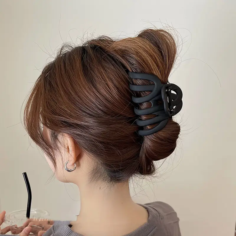 Korean Style Hairpin for Girls Large Back of Head Clip — feature 8