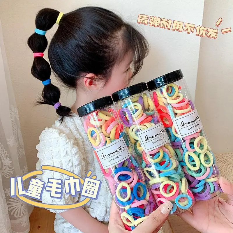 Children's Hair Ties Towel Rings Rubber Bands 100 Pcs - Image 13