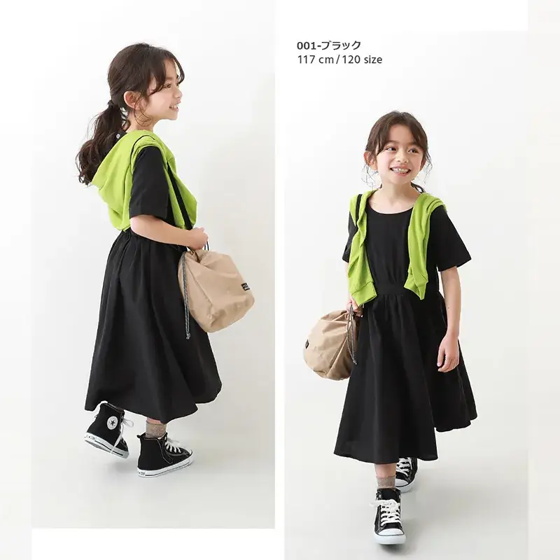2023 Summer Polka Dot Japanese Cross Border Dress for Girls - Image 8