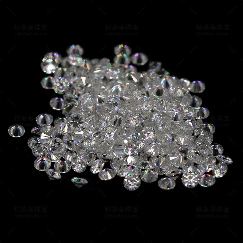 Wholesale Moissanite Crystal Round Small Gravel Stone - Image 4