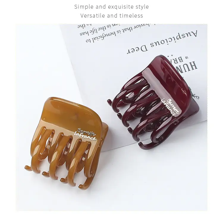 Korean-Style High Ponytail Hair Clips Medium Size — feature 5