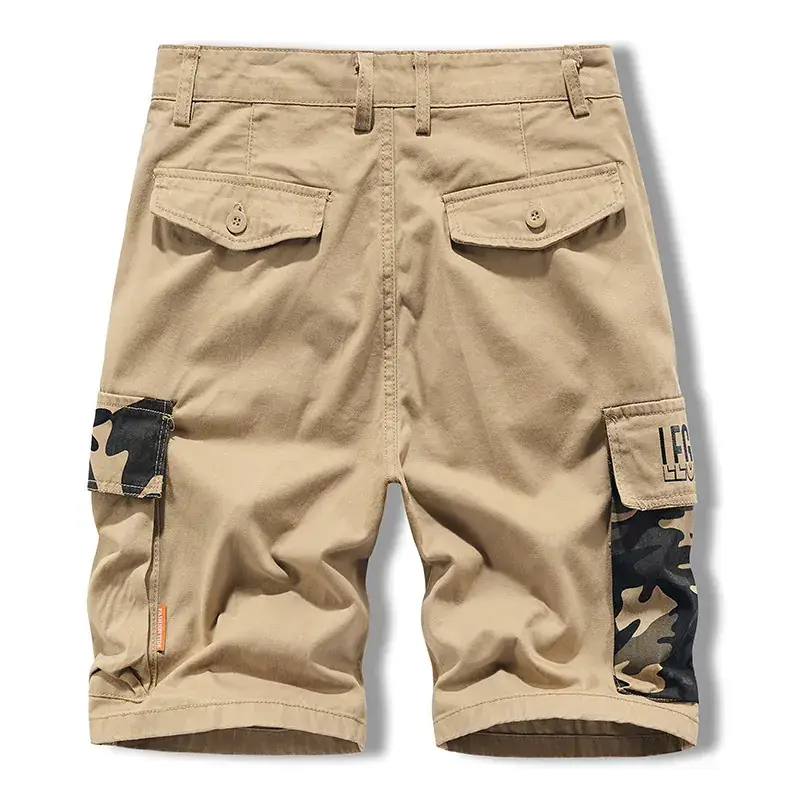 Men's Mountain Camo Shorts with Multi Pocket Design - Image 6