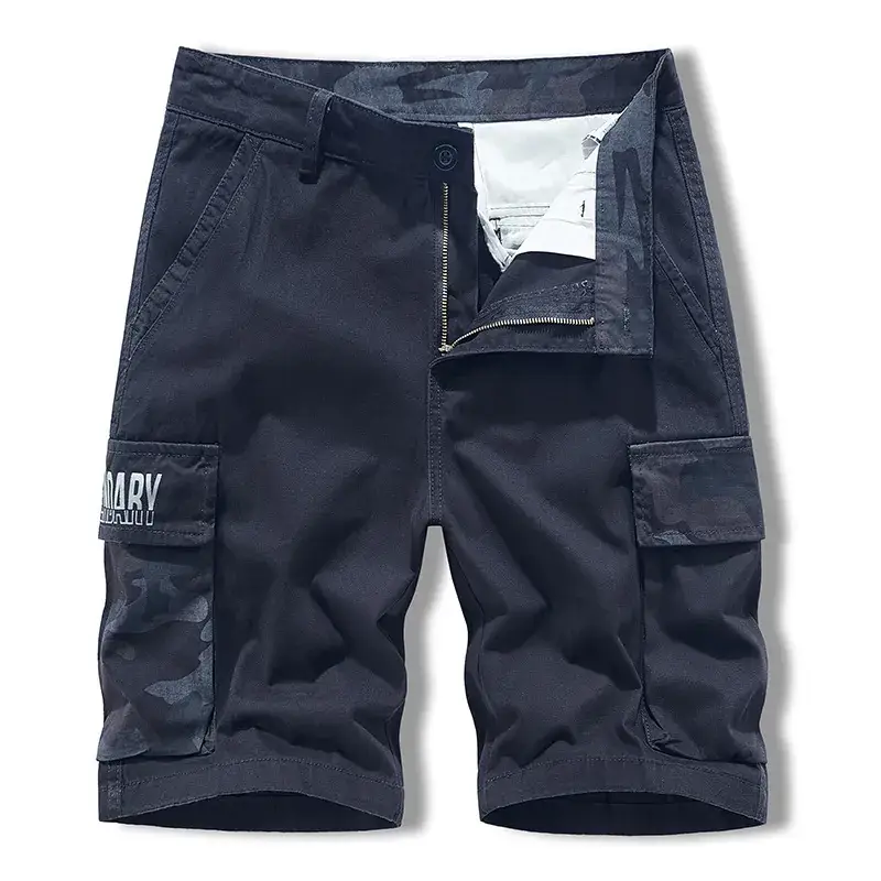 Men's Mountain Camo Shorts with Multi Pocket Design - Image 5