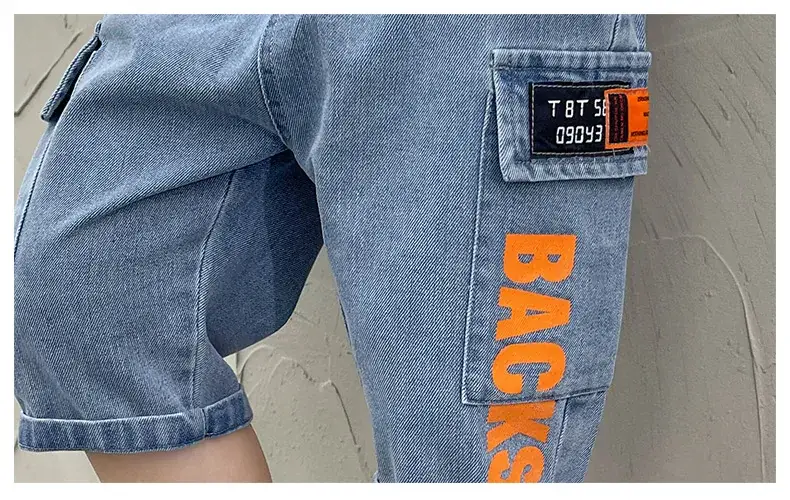 Children's Denim Pants Large Summer Wear — feature 14