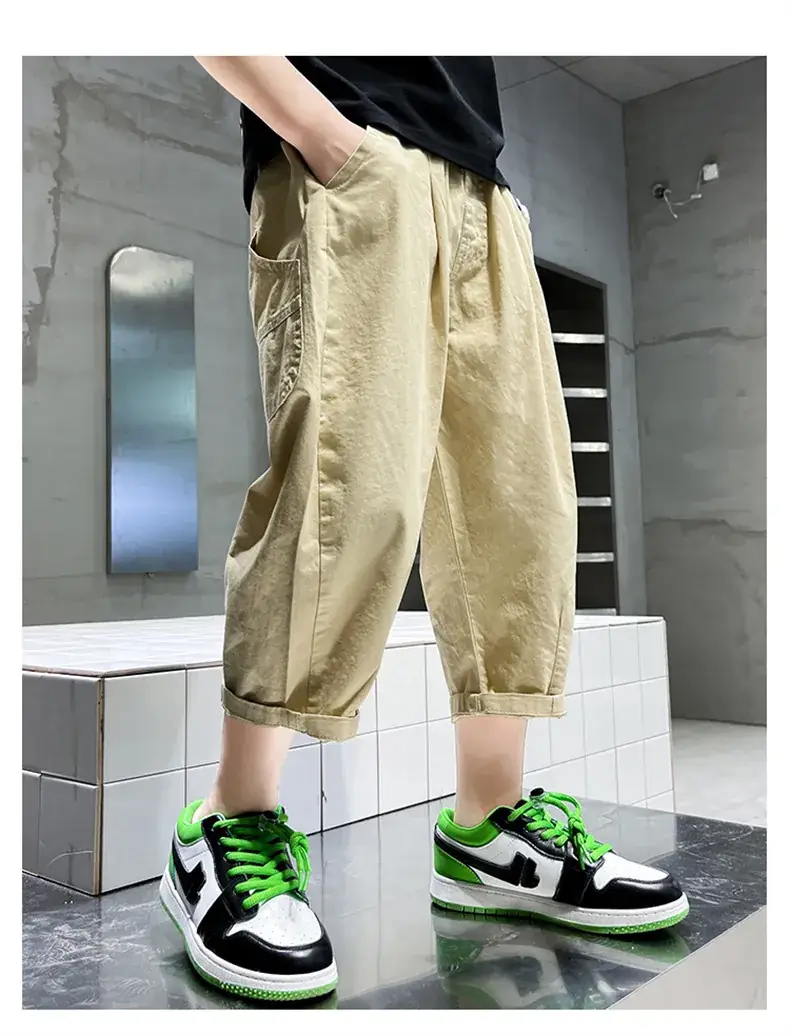 Children's Denim Pants Large Summer Wear — feature 21