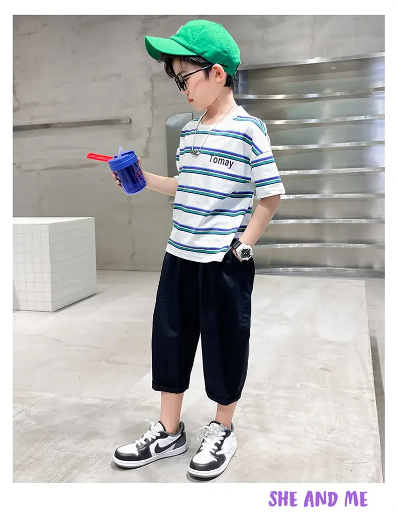 Children's Denim Pants Large Summer Wear — feature 24