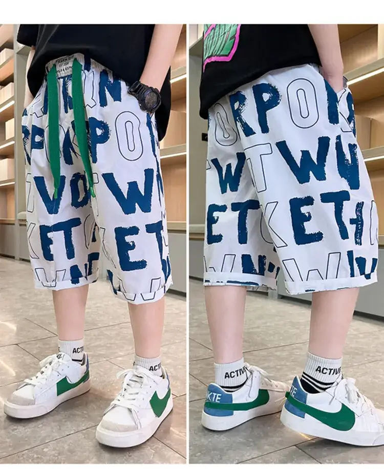 Children's Denim Pants Large Summer Wear — feature 26