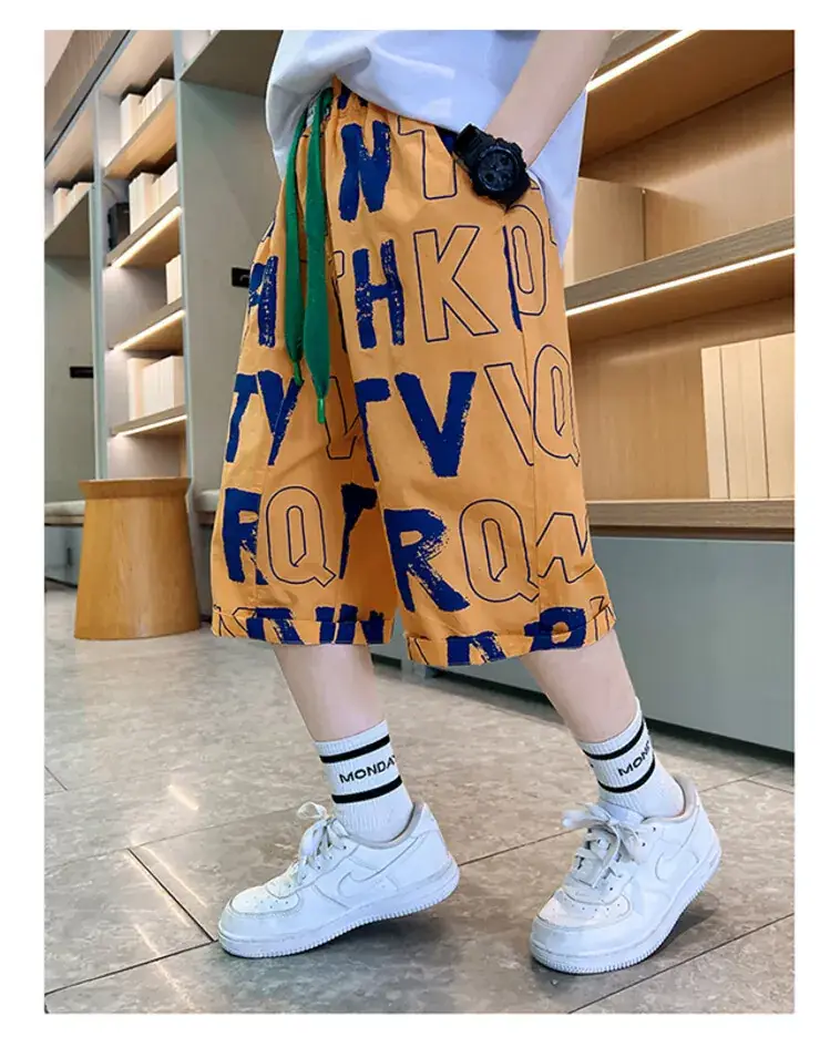 Children's Denim Pants Large Summer Wear — feature 27