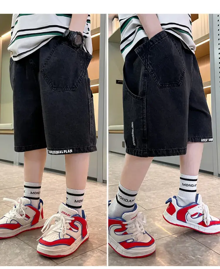 Children's Denim Pants Large Summer Wear — feature 35