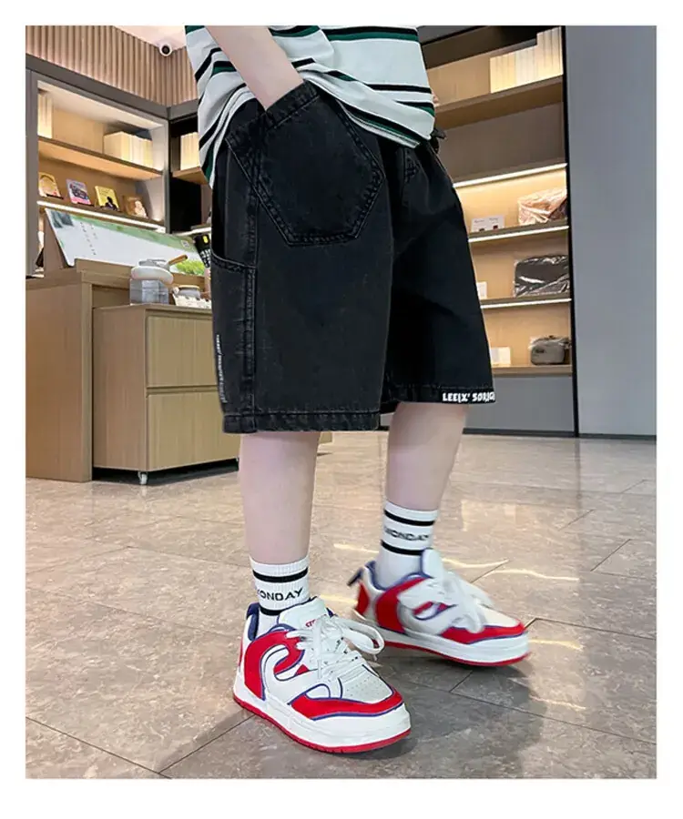 Children's Denim Pants Large Summer Wear — feature 36