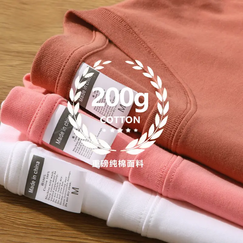Men Women Summer T-shirt Tangerolv 240g Double Yarn - Image 14