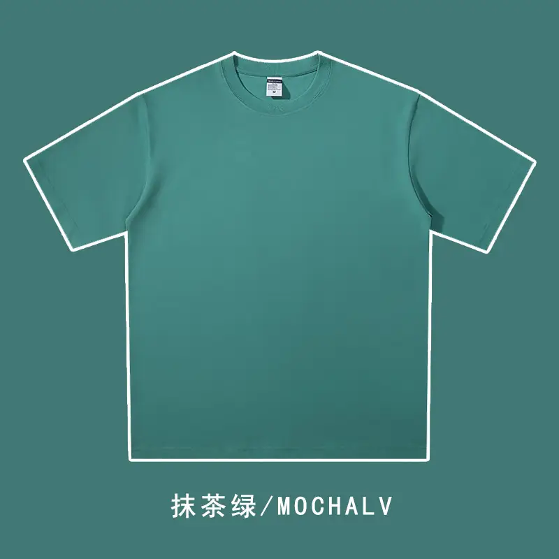 Men Women Summer T-shirt Tangerolv 240g Double Yarn - Image 10