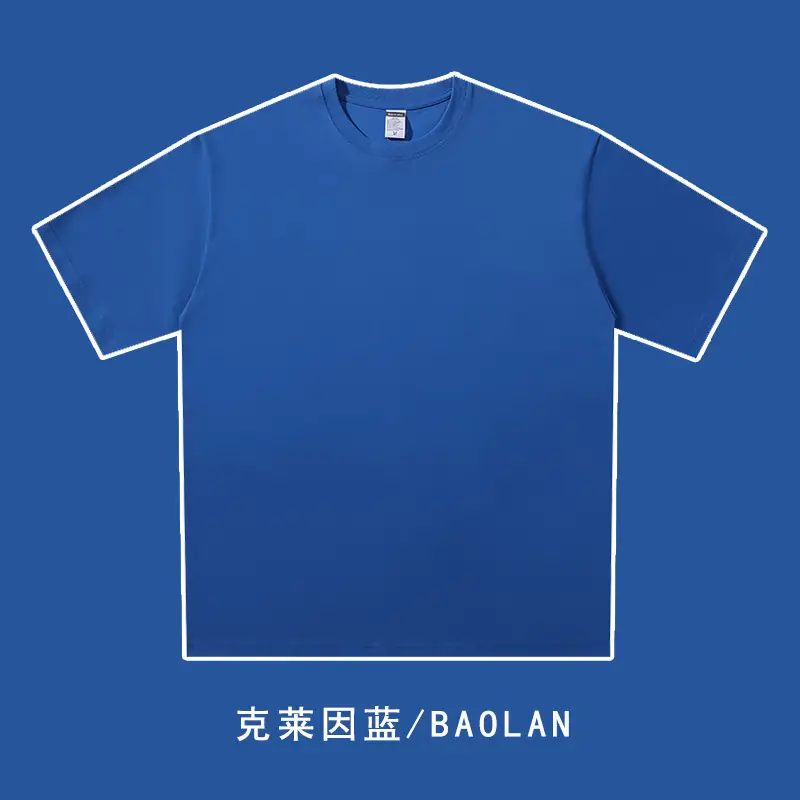 Men Women Summer T-shirt Tangerolv 240g Double Yarn - Image 11