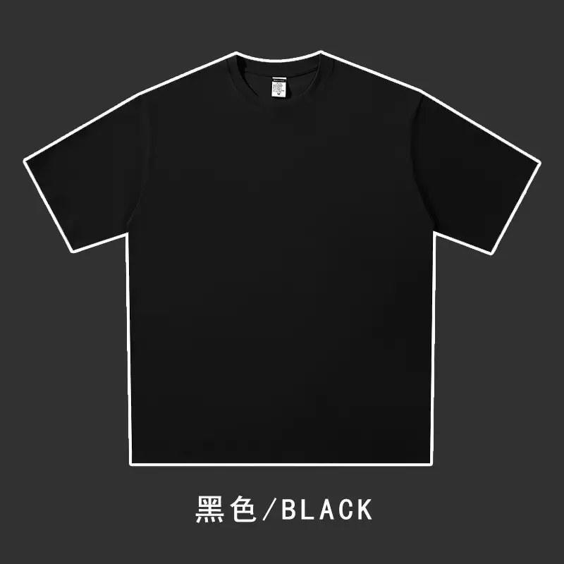 Men Women Summer T-shirt Tangerolv 240g Double Yarn - Image 2