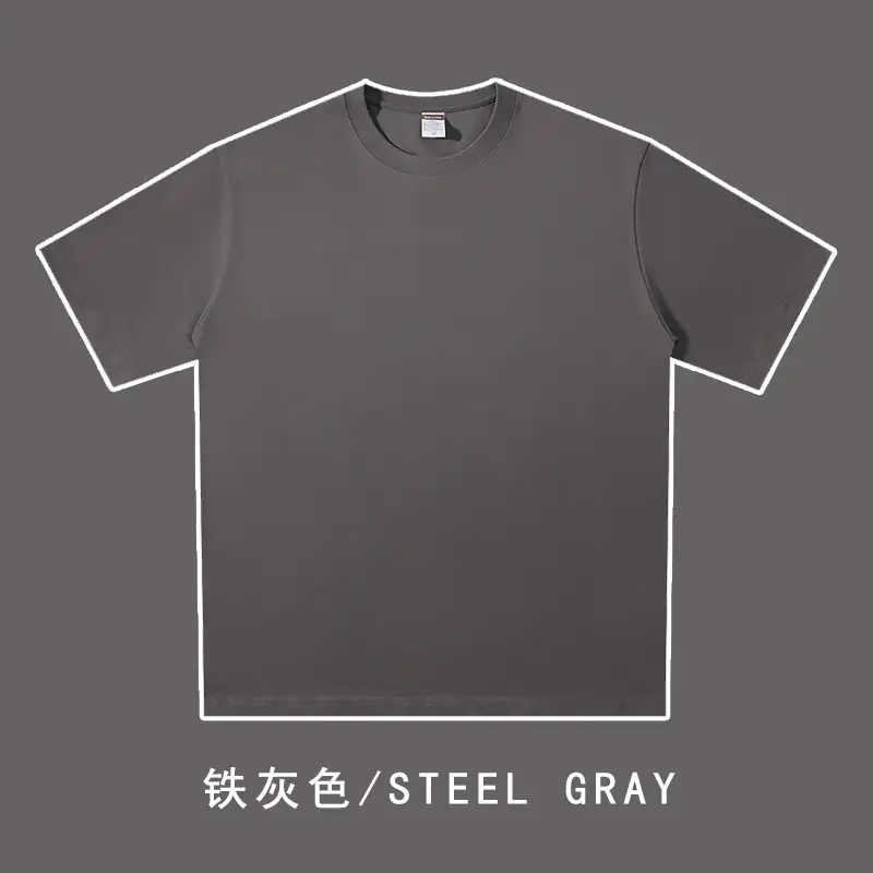 Men Women Summer T-shirt Tangerolv 240g Double Yarn - Image 3