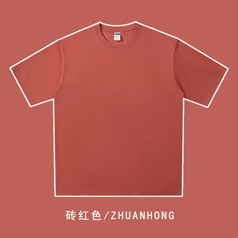 Men Women Summer T-shirt Tangerolv 240g Double Yarn - Image 6
