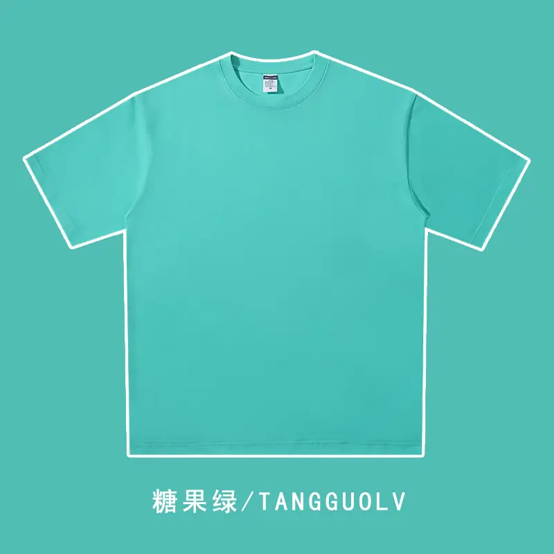 Men Women Summer T-shirt Tangerolv 240g Double Yarn - Image 8