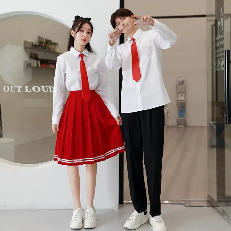 Red Song Junior High School Class Uniform - Image 14