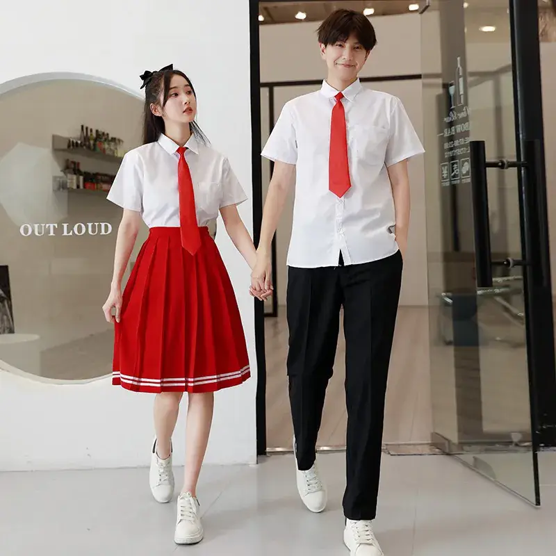 Red Song Junior High School Class Uniform - Image 15