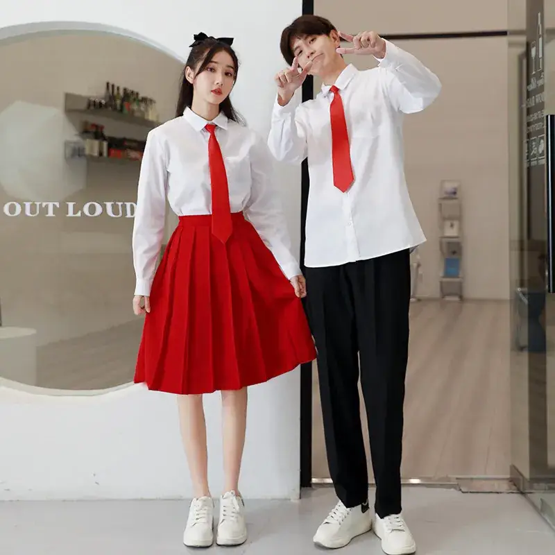 Red Song Junior High School Class Uniform - Image 16