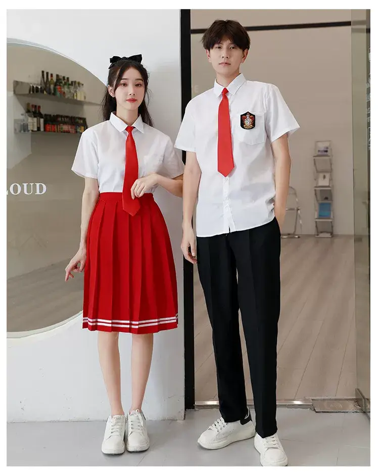 Red Song Junior High School Class Uniform — feature 10