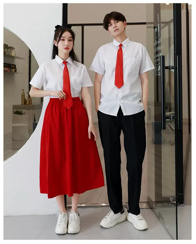 Red Song Junior High School Class Uniform — feature 12