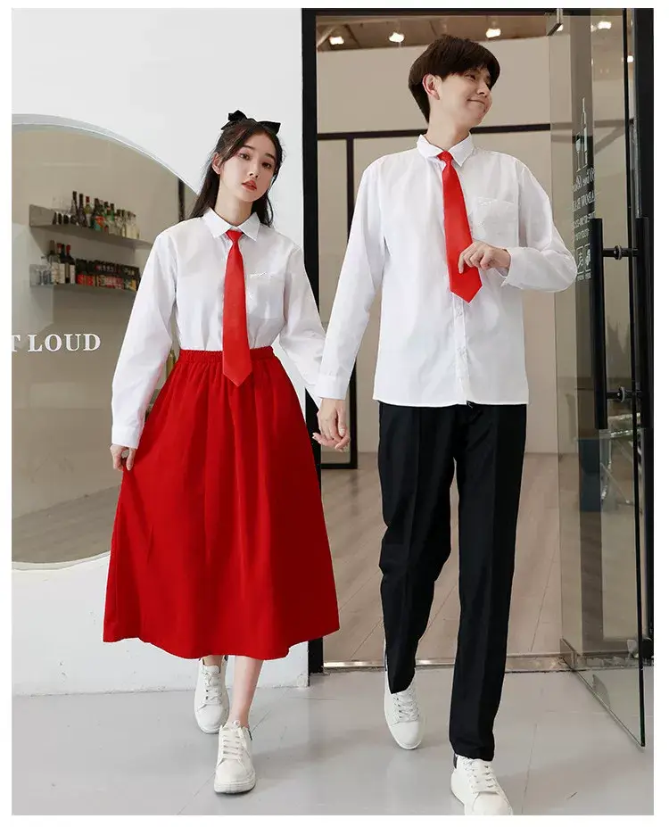 Red Song Junior High School Class Uniform — feature 13