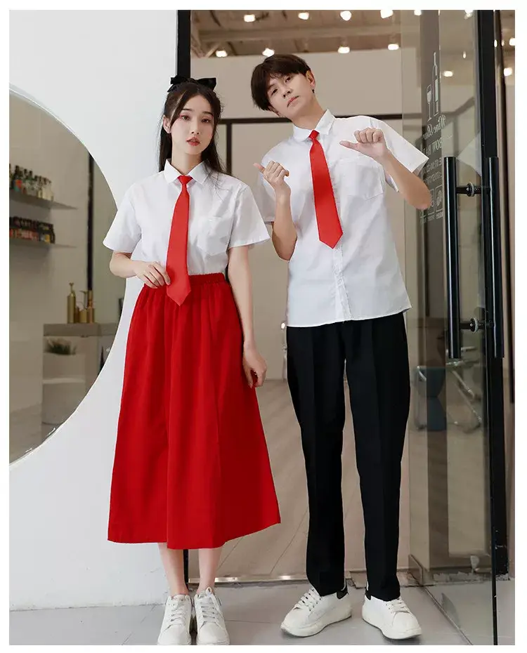 Red Song Junior High School Class Uniform — feature 14