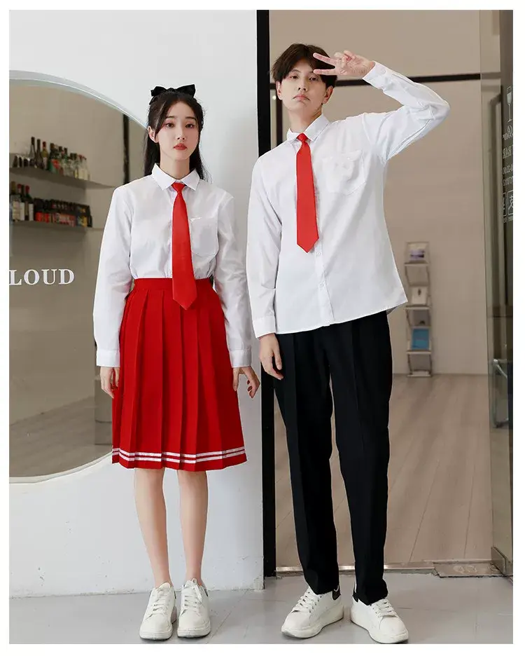Red Song Junior High School Class Uniform — feature 15