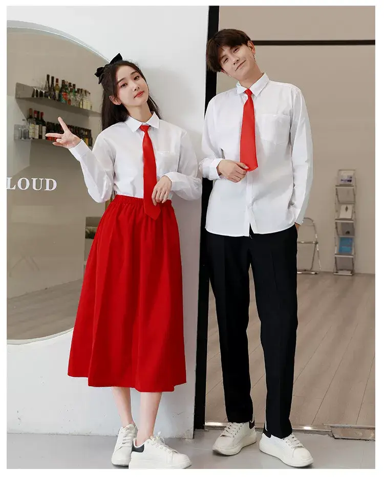 Red Song Junior High School Class Uniform — feature 17