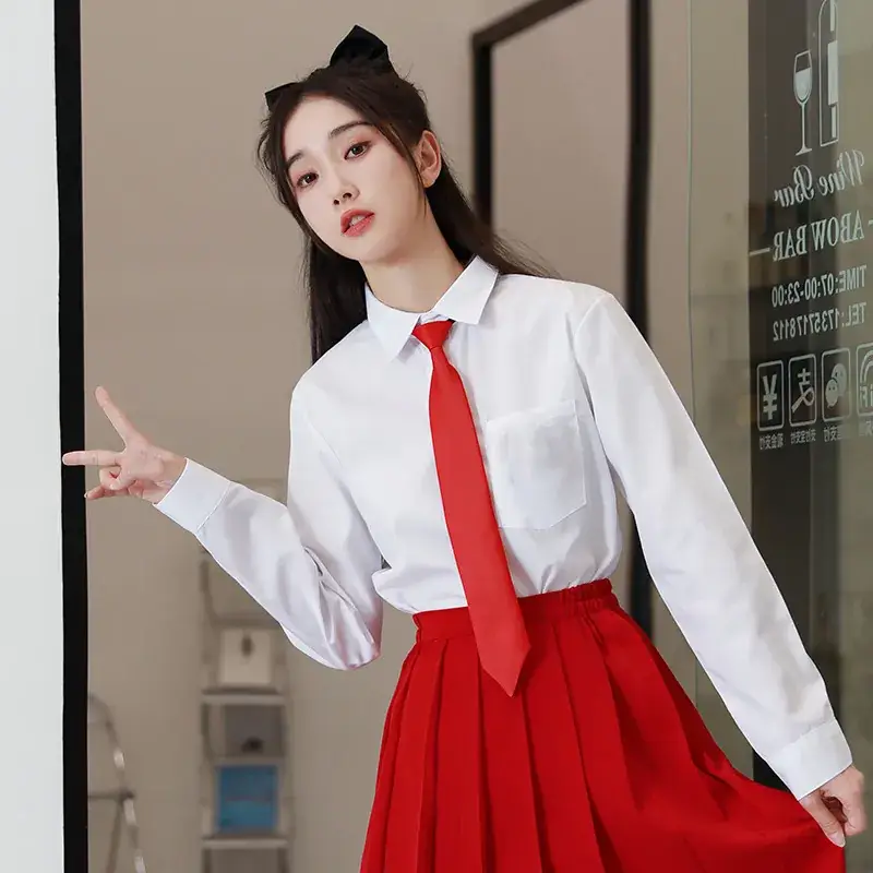 Red Song Junior High School Class Uniform - Image 2