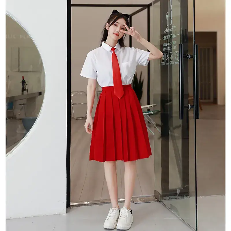 Red Song Junior High School Class Uniform - Image 7
