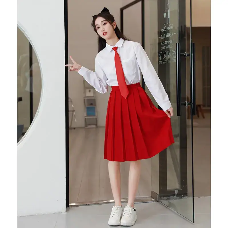 Red Song Junior High School Class Uniform - Image 8