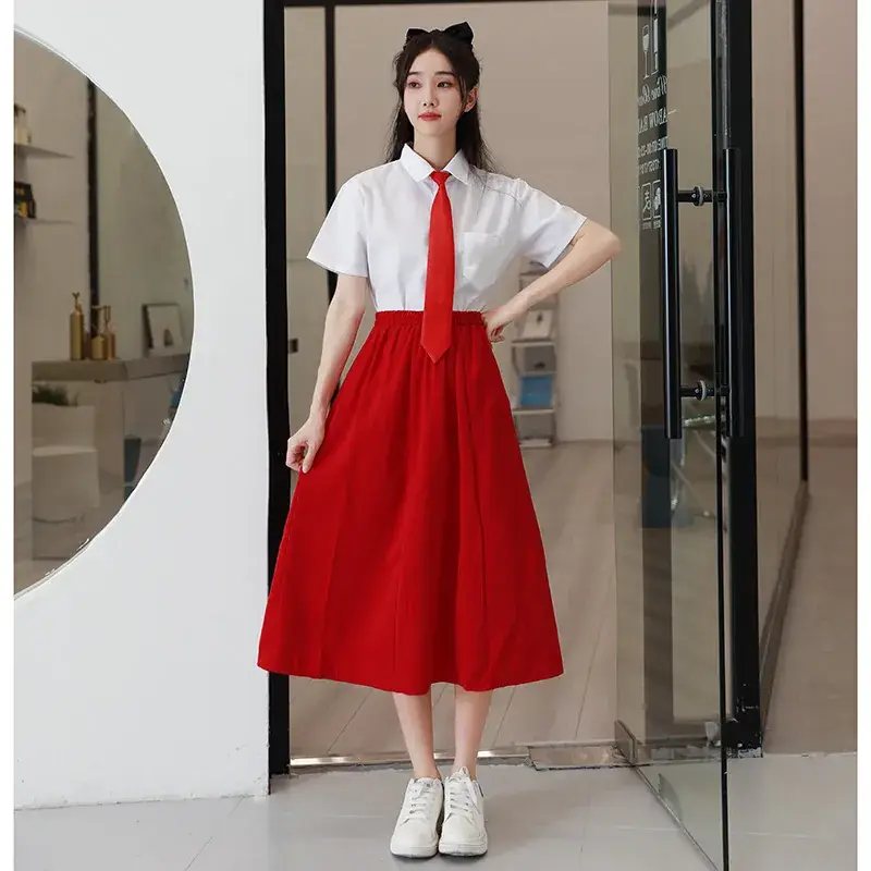 Red Song Junior High School Class Uniform - Image 9