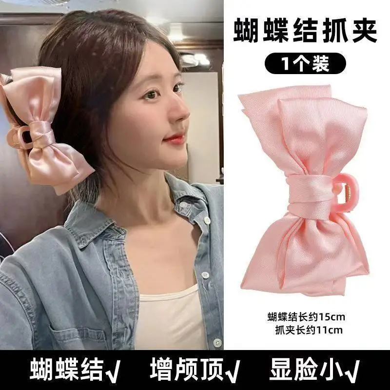 Black Bow Grab Clip Hairpin for Girls — feature 3