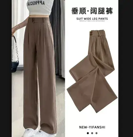 Women's Green Slimming High Waist Pants