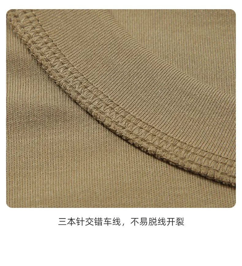 登爵男装210G索罗娜凉感短袖T恤男夏季新款简约宽松纯色圆领