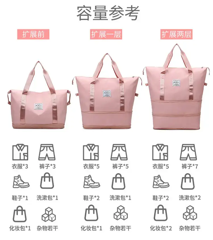 Expandable Travel Storage Bags for Women — feature 15