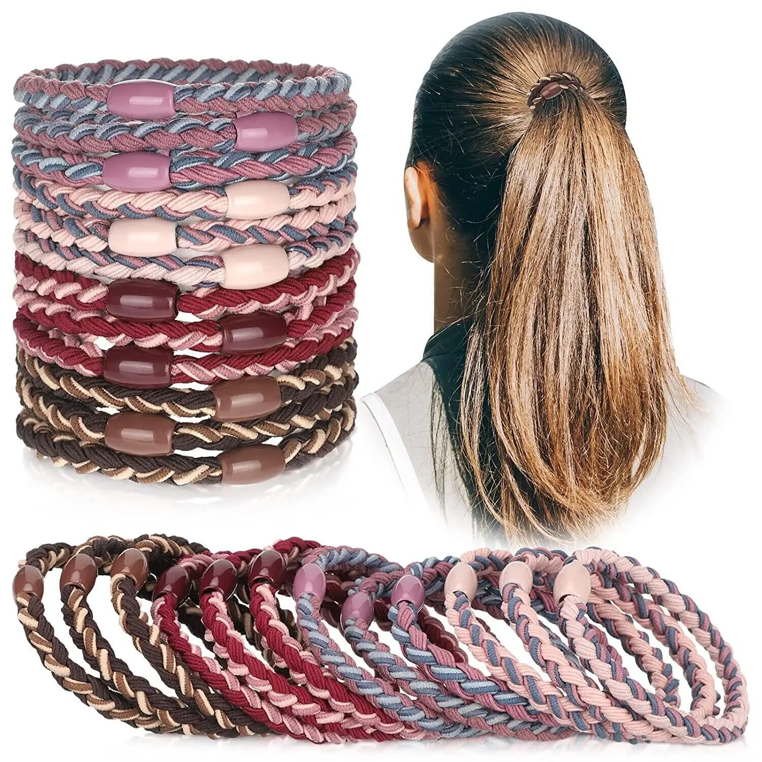 Cross-Border Hair Rope Set with High Elastic Braid - Image 10