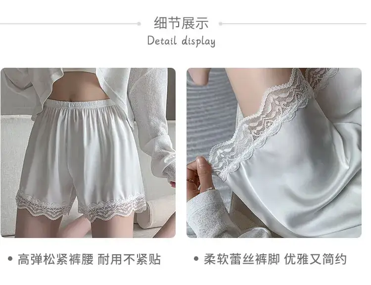 Black Lace Shorts for Women Summer Wear — feature 8