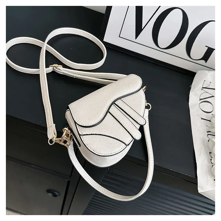 2023 Crossbody Bags Women Pure Color Pu Saddle — feature 28