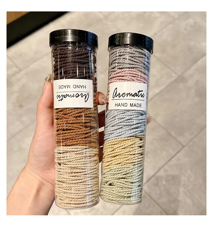 Handmade Brown Elastic Hair Tie for Women — feature 10